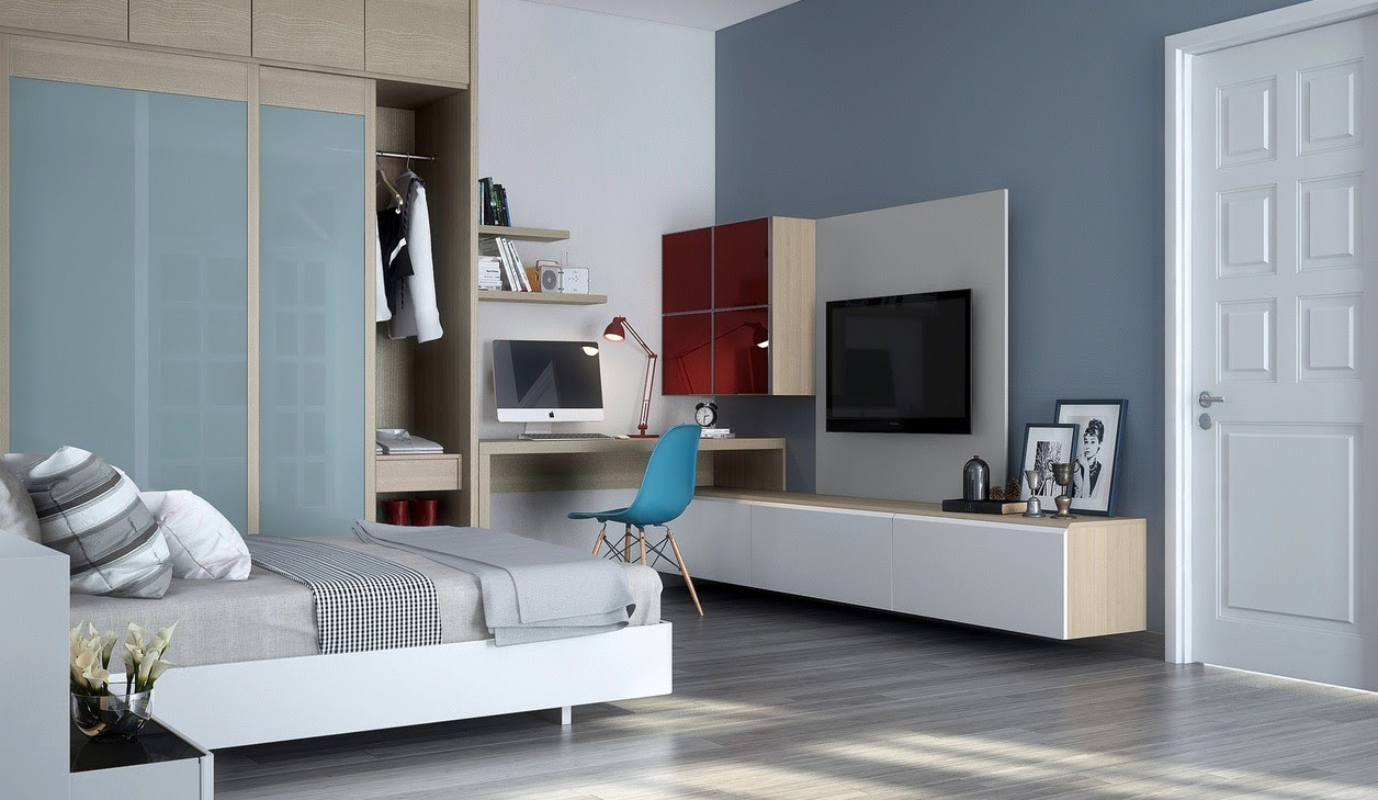 How do you store and organize your card stock? Bedroom Office Interior Design Ideas