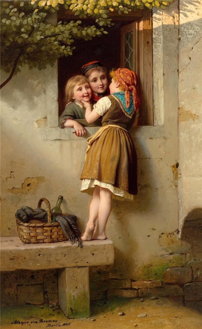 Художник Johann Georg Meyer von Bremen (1813-1886)