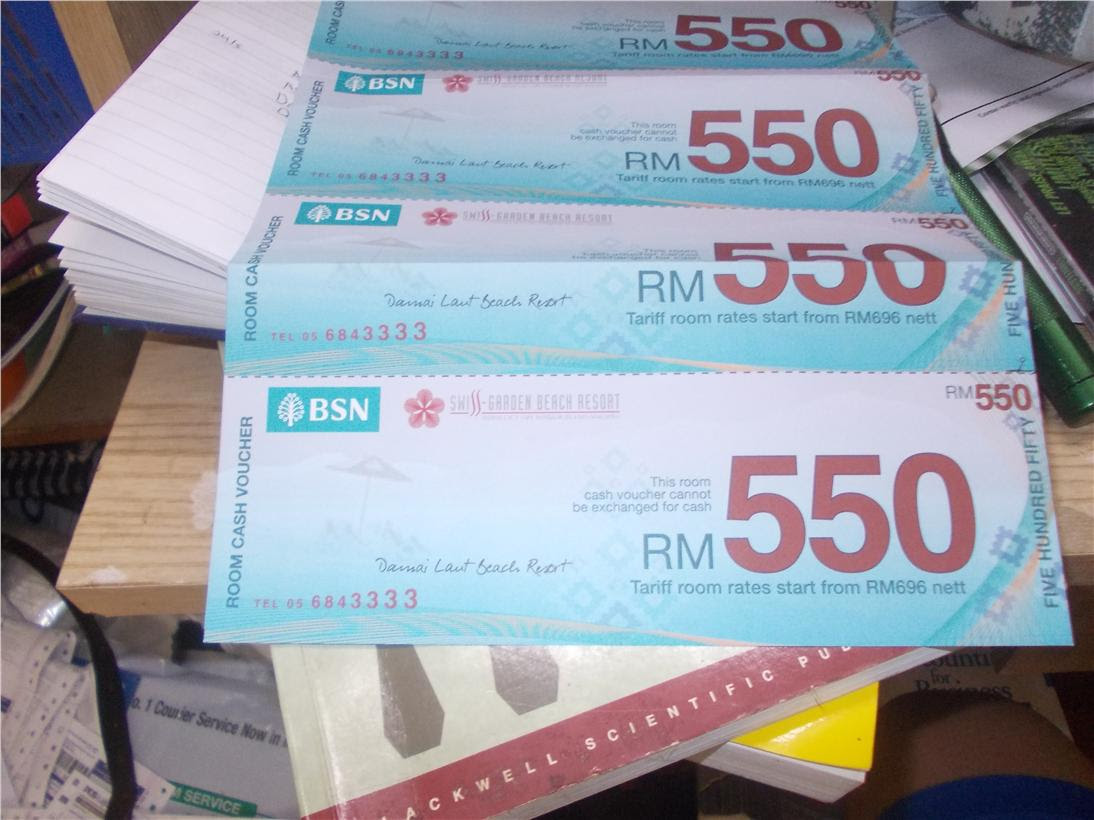 Di bsn, kami bertekad untuk menjadi lebih baik dengan menyediakan perkhidmatan yang mudah digapai oleh segenap lapisan masyarakat malaysia. Swiss Garden Hotel Damai Laut Voucher Rm 550 8pcs