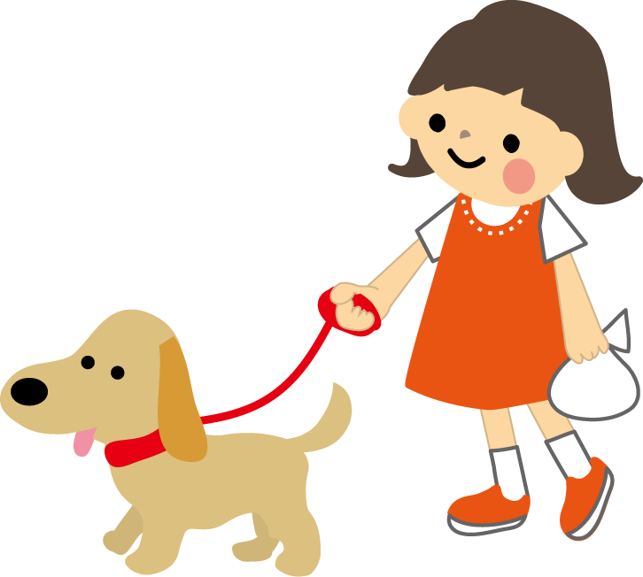 ぜいたく犬 散歩 イラスト 無料 最高の動物画像