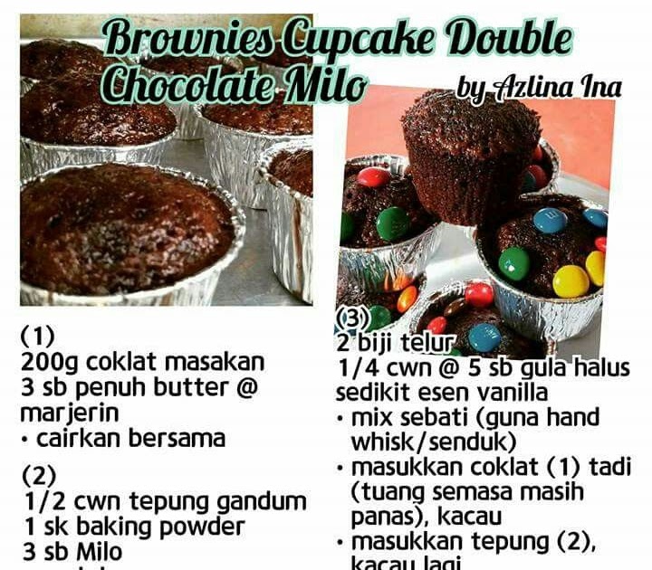 Resepi Brownies Fudge Cookies - Surat Rasmi G