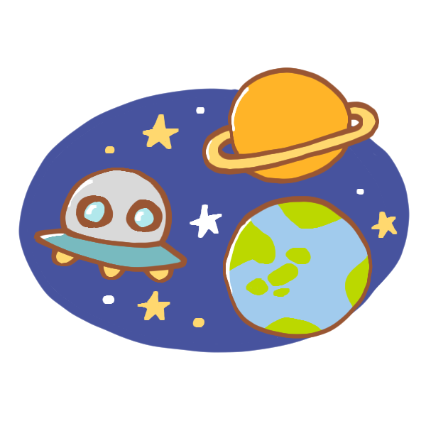 動物の画像について Hd限定宇宙船 イラスト かわいい