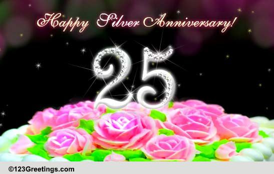 Wedding Anniversary 25 Years Wishes