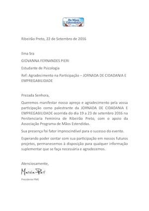 Carta De Agradecimento Para O Professor - Recipes Site x