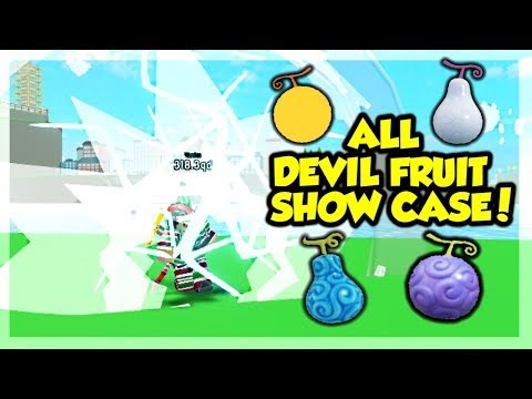 all fruits in anime fighting simulator roblox