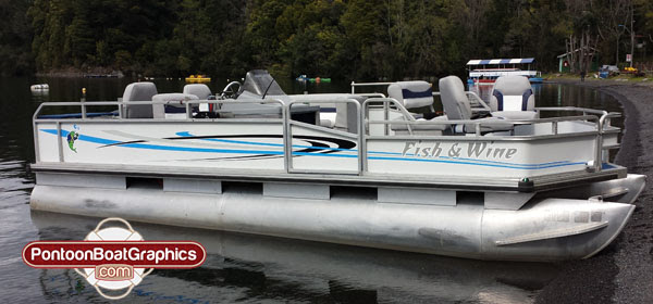 Halle: This Pontoon striping kit