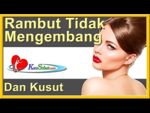 Inspirasi Cara Agar RAMBUT  Tidak Mengembang  Dan  Kusut 