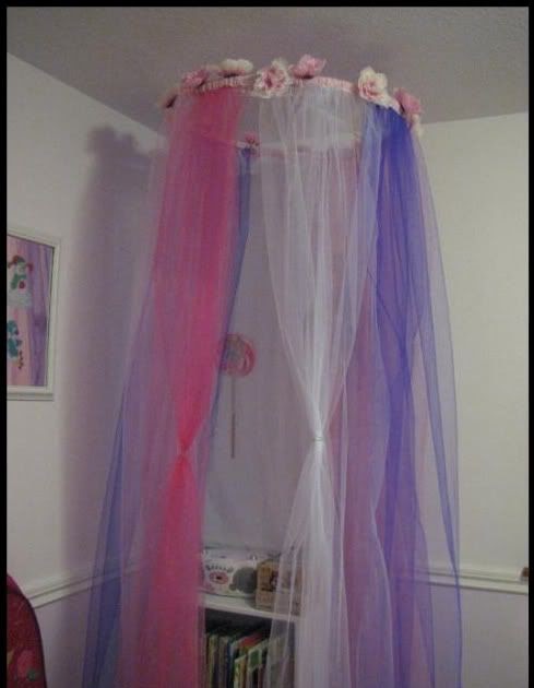 BooBearyBinks: Tutorial: Dreamy Tulle Bed Canopy