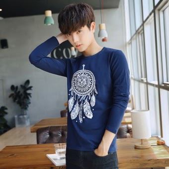 Harga Laki  laki  lengan panjang pullover leher bulat t 
