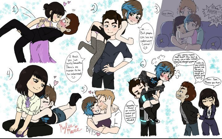 Lift your spirits with funny jokes, trending memes, entertaining gifs, inspiring stories, viral videos, and so much. Sam And Friend Oc Dump Number 3 C Some Bases Referenced From Snuffysbox Tumblr Detroit Become Human Official Amino