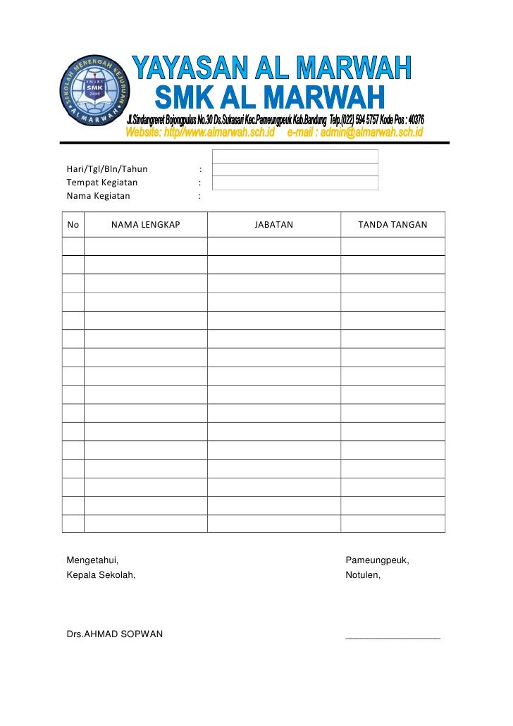 Contoh Email Sekolah - Contoh Mik