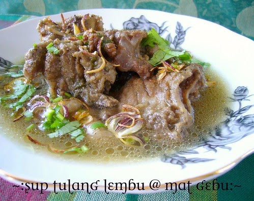 SUP TULANG LEMBU - Dapur Tanpa Sempadan