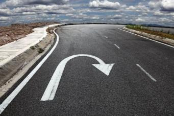 u-turn-sign-on-road