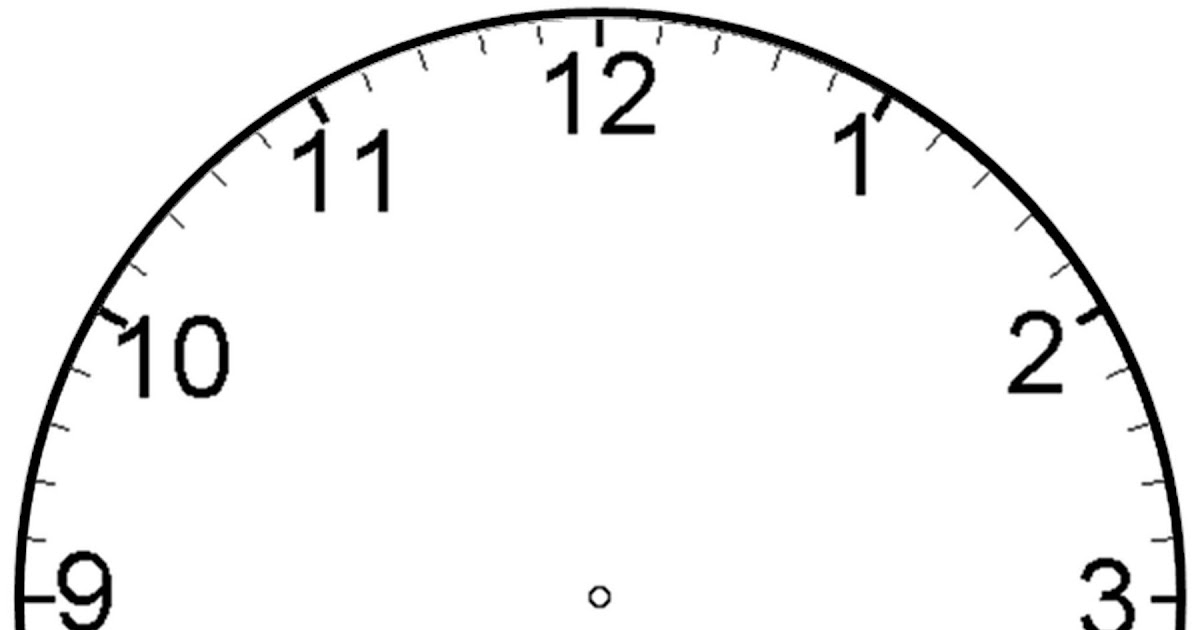 Clock Face Coloring Pages - Coloring Pages Ideas