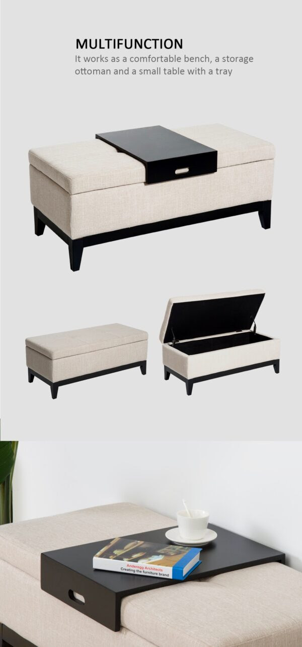 30 Beautiful Ottoman Coffee Tables To Maximise Your Lounge Space