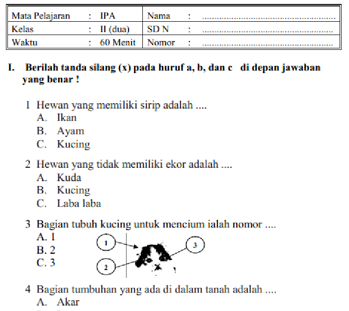 Materi Bahasa Indonesia Kelas 1 Sd Pdf - Guru Paud