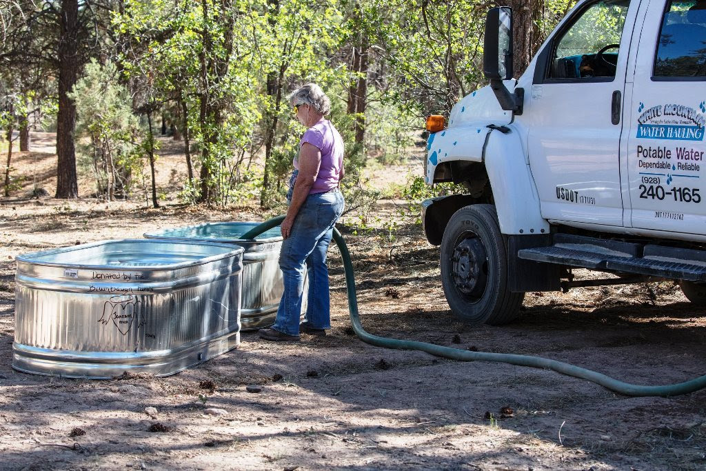 20180525 Lynn White Mtn Water Hauling