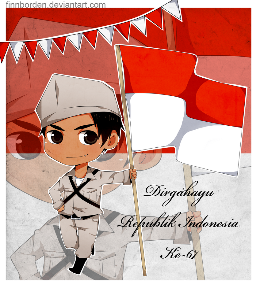Koleksi Gambar Kartun Lucu Kemerdekaan Ri Background Wallpaper