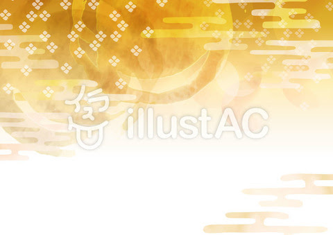 無料イラスト画像 ラブリー和風 背景 イラストac
