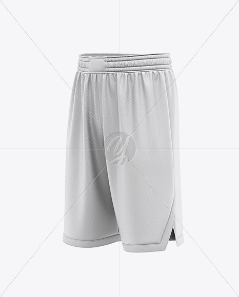 Download Men's Basketball Shorts Mockup - Front Half Side ...