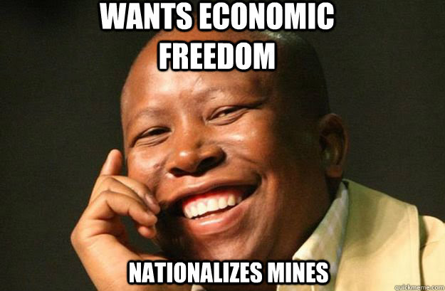 Julius malema is one of south africa's most controversial politiciansimage caption: Julius Malema Memes Quickmeme
