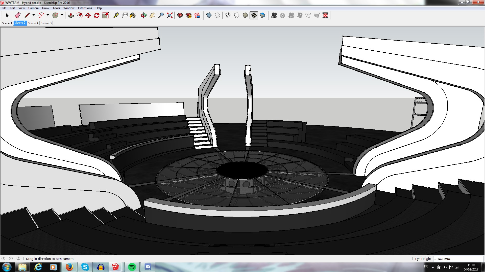 Wwtbam Sketchup : WWTBAM : Hybrid set project (Sketchup & C4D) | Millionaire ... : Download ...
