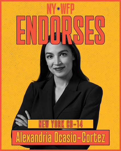 WFP endorses AOC! 