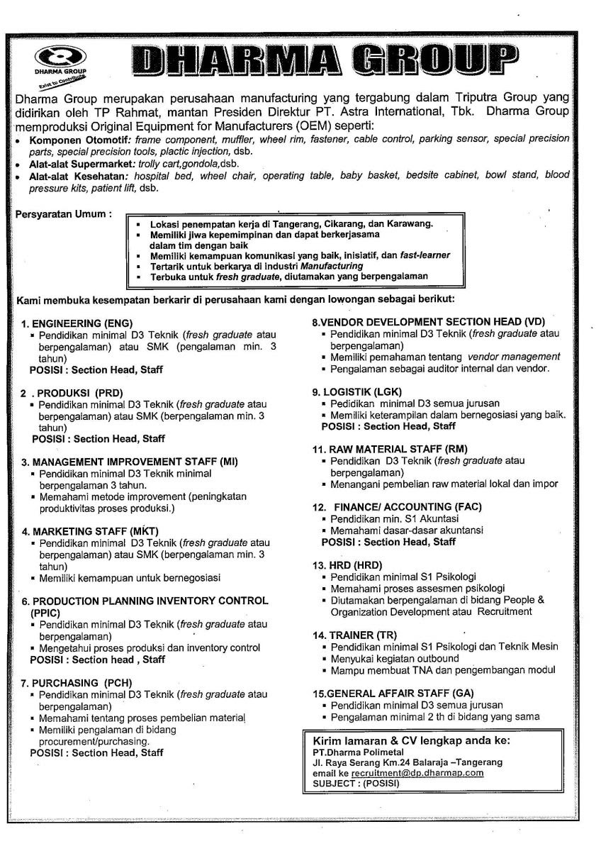 Contoh Surat Lamaran Pekerjaan Menggunakan Bahasa Inggris ...