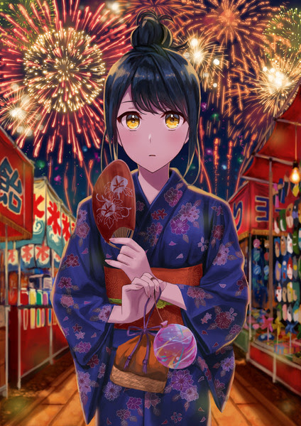 19年の最高 夏祭り イラスト 綺麗 無料イラスト素材 かわいいフリー素材 素材のプ