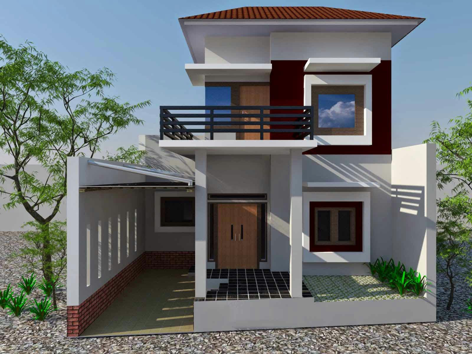 68 Contoh Desain Rumah Minimalis Modern 2 Lantai Desain Rumah