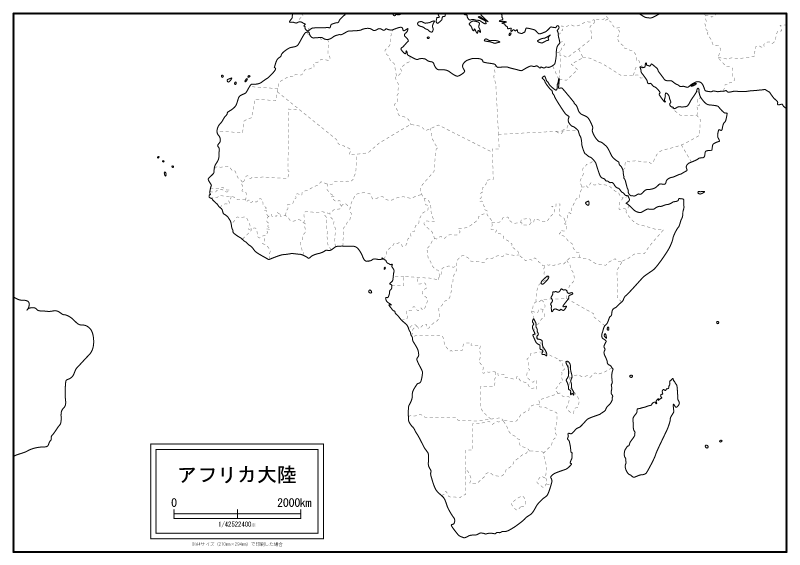 Japan Image 世界地図 アジア 白地図