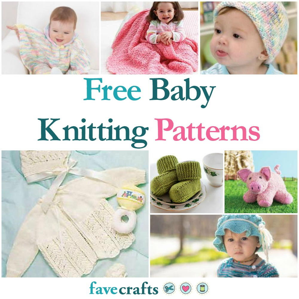 I love making little cardigans and blankets as gifts to welcome little ones into the world, here are some of my current choices! 59 Free Baby Knitting Patterns Favecrafts Com