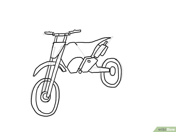 Gambar Sketsa Sepeda Motor Cb Contoh Sketsa Gambar