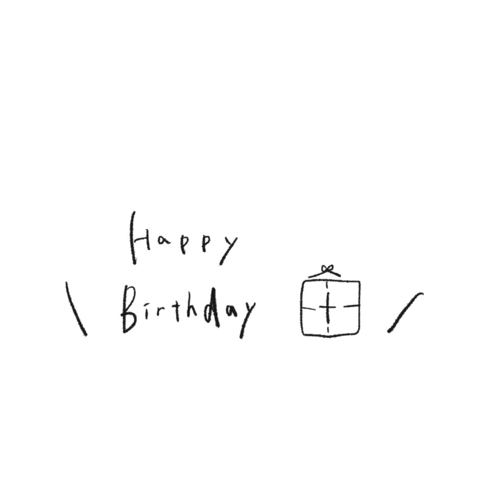 100以上 手書き 誕生日 イラスト 女の子