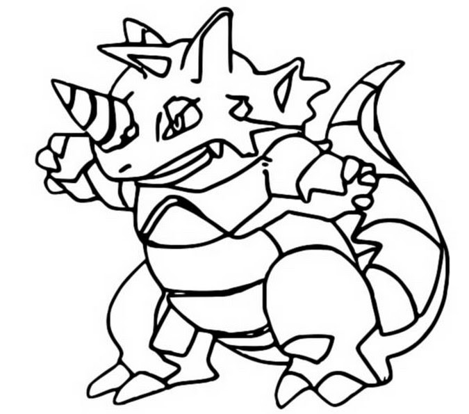 75 サイドン ポケモン すべてのぬりえ