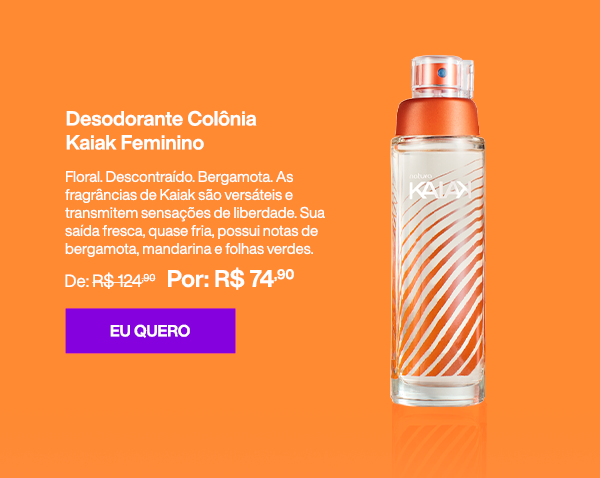 Desodorante Colônia Kaiak Feminino