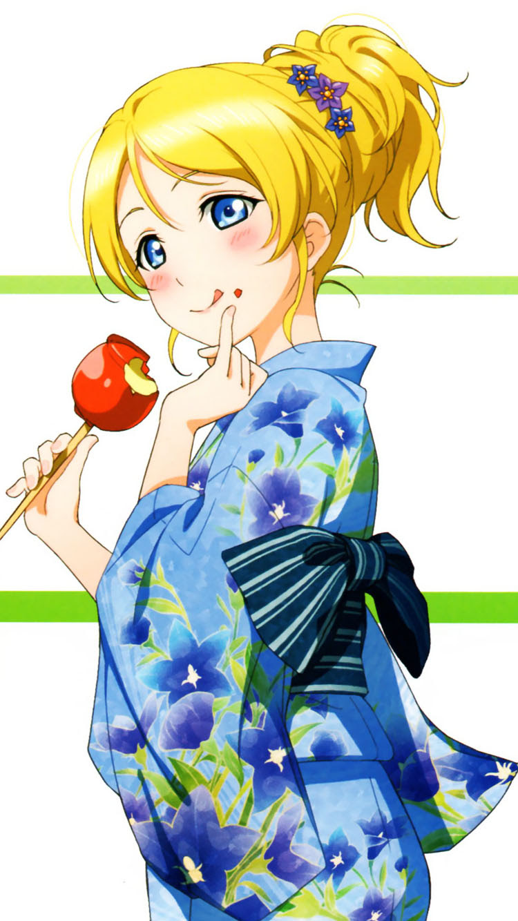 ユニークラブライブ 絢瀬絵里 壁紙 美しい花の画像