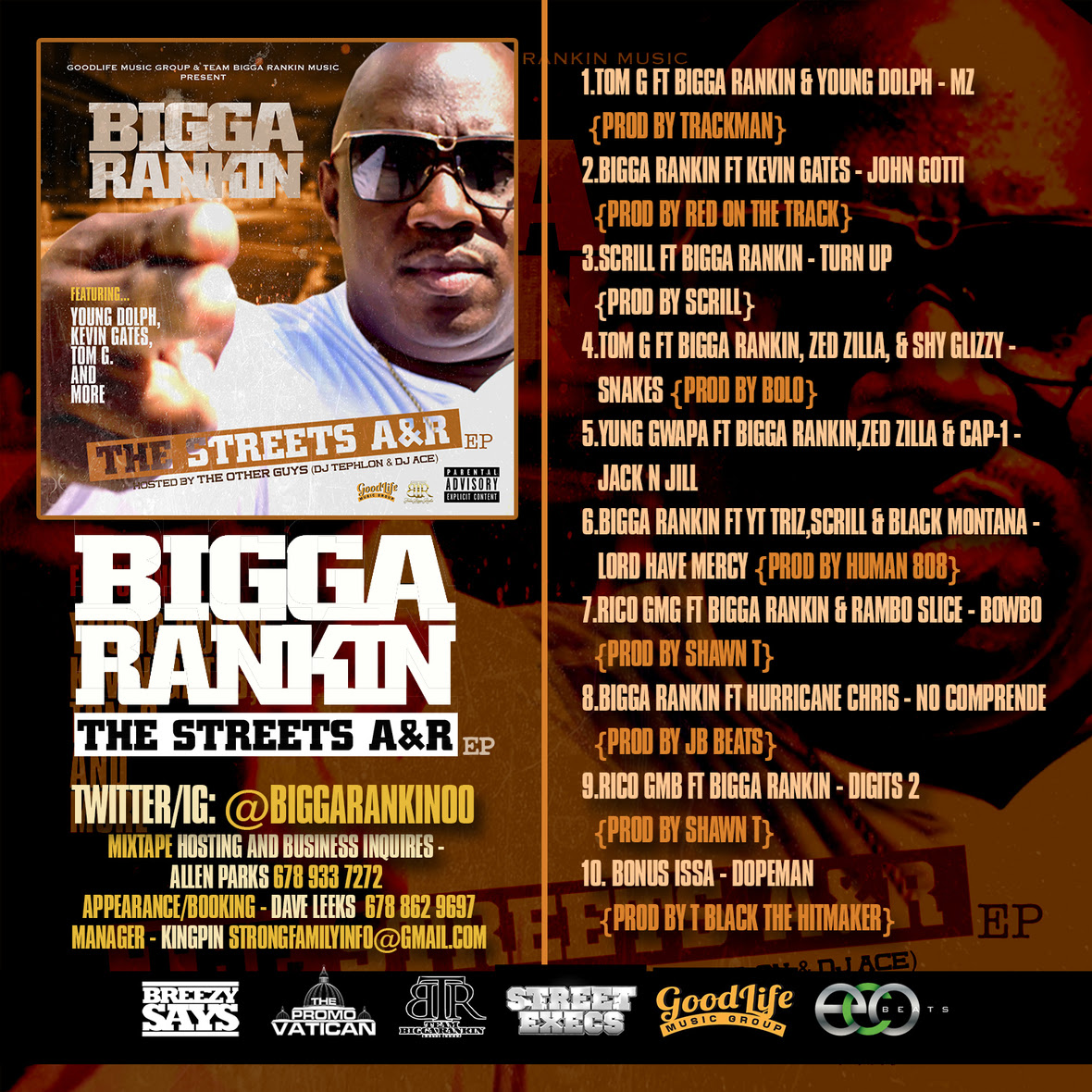 Bigga Rankin -  Streets Anr Back