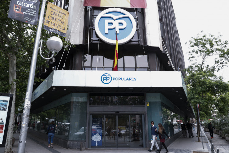Sede del PP en Génova (Madrid)