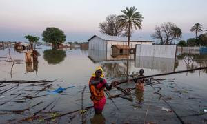 Los eventos climáticos extremos devastan comunidades enteras en Sudán del Sur.
