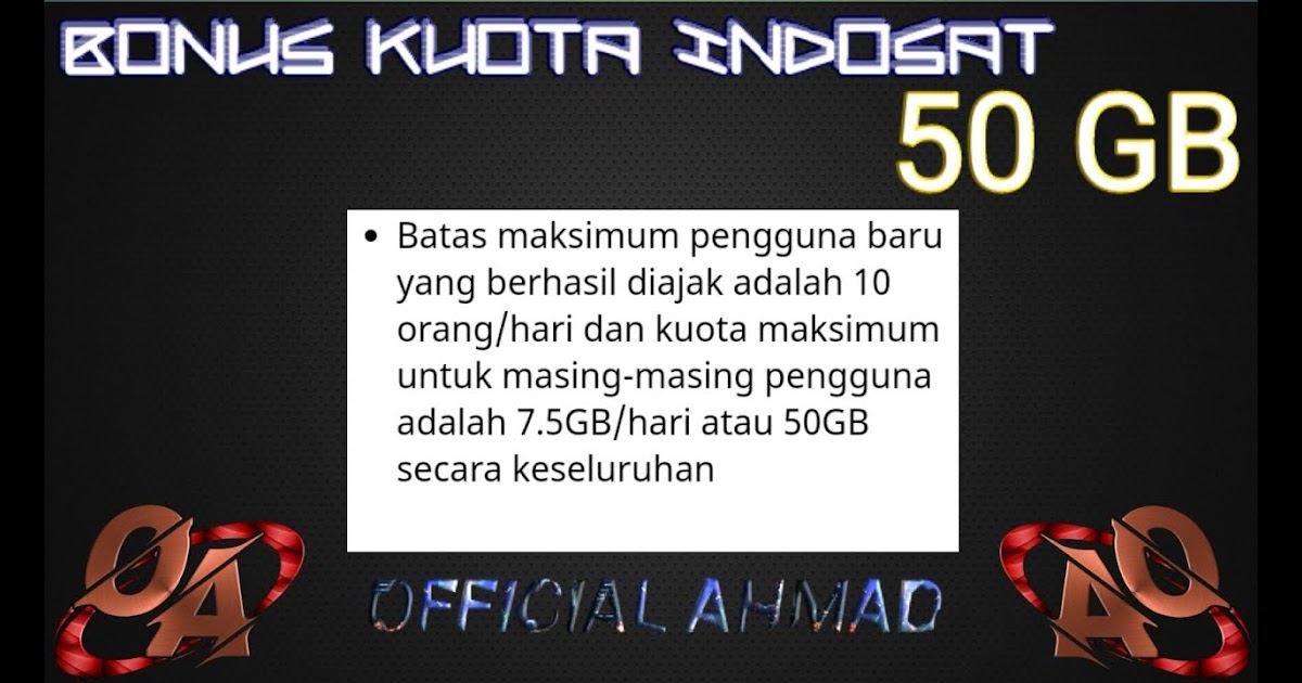 Cara Mendapatka. Gratis 1Gb Saat Download My Indosat ...