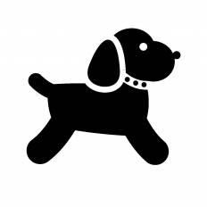最高のイラスト画像 無料ダウンロード犬 シルエット イラスト フリー