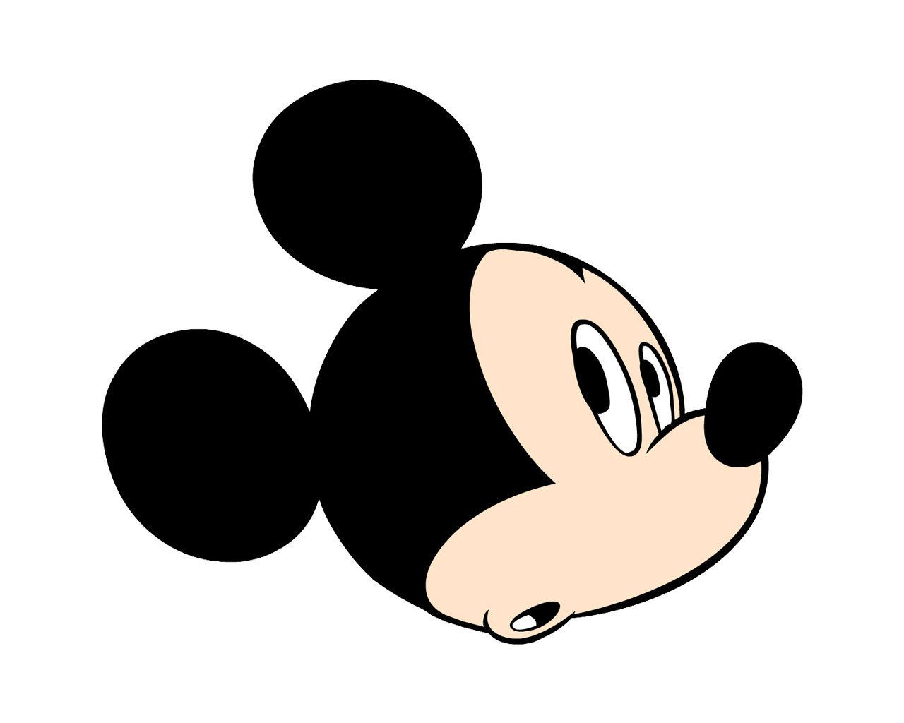 Mickey mouse template these pictures of this page are about. Free Mickey Mouse Face Outline Download Free Clip Art Free Clip Art On Clipart Library
