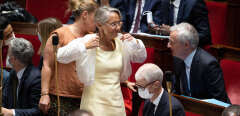 French Prime Minister Elisabeth Borne during the weekly session of questions to the government at the French National Assembly.
Paris, FRANCE-19/07/2022

//01JACQUESWITT_CHOIX018/2207191702/Credit:Jacques Witt/SIPA/2207191710