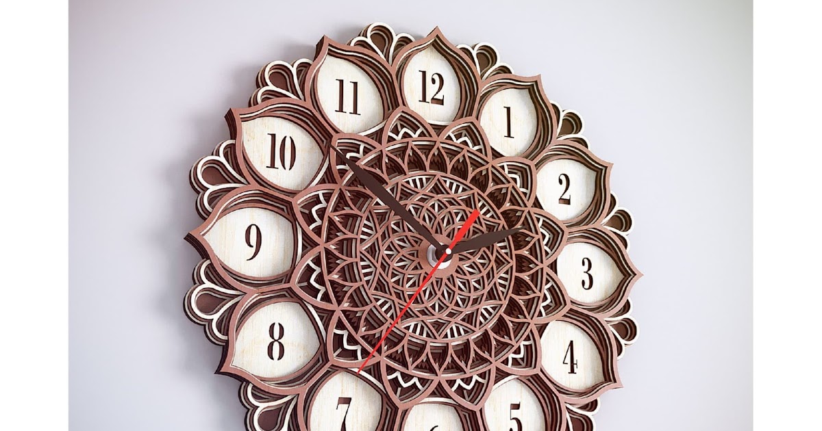 Free Free 150 3D Layered Mandala Clock Svg Free SVG PNG EPS DXF File