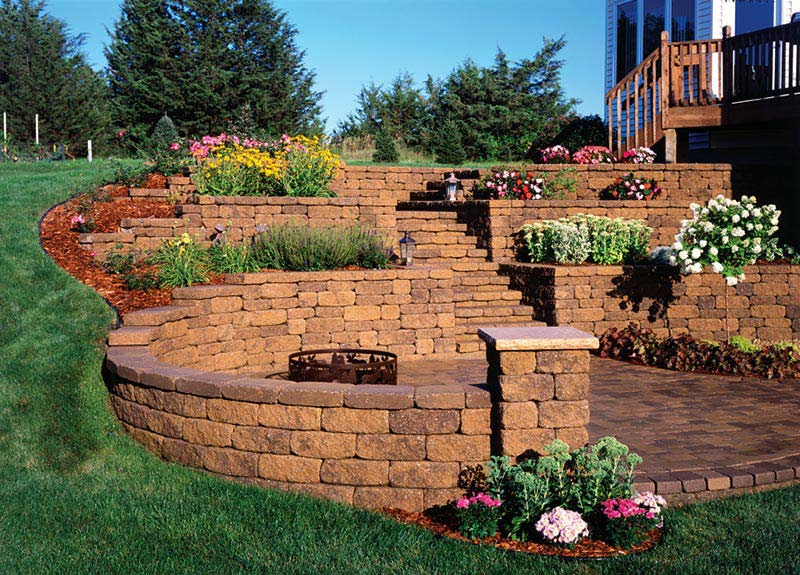 Fences are the usually the first solution that come to mind. Retaining Wall Design Ideas