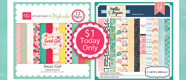 Sweet Girl and Hello Again just $1 today only