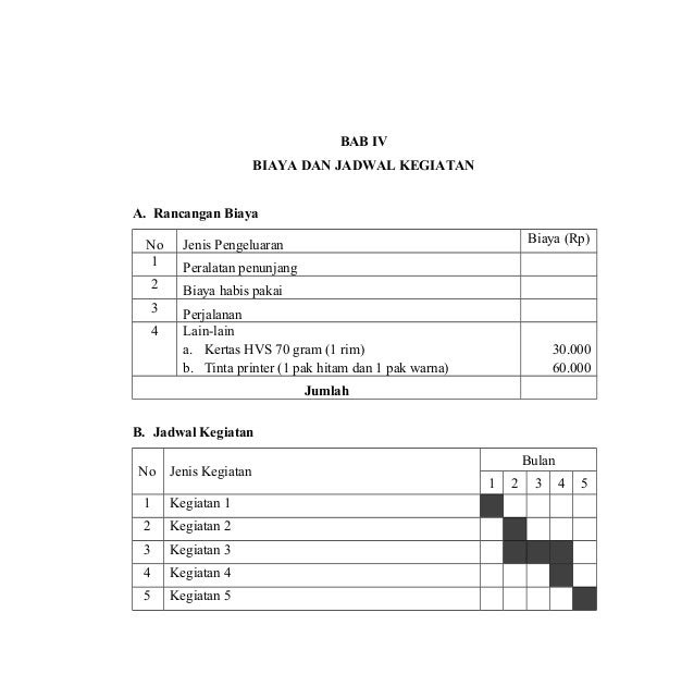 Contoh Daftar Isi Pkm - Contoh 43