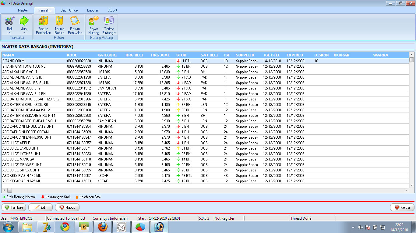 Contoh Database Toko Komputer - Contoh Z