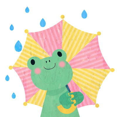 上 おしゃれ 6 月 イラスト たつく
